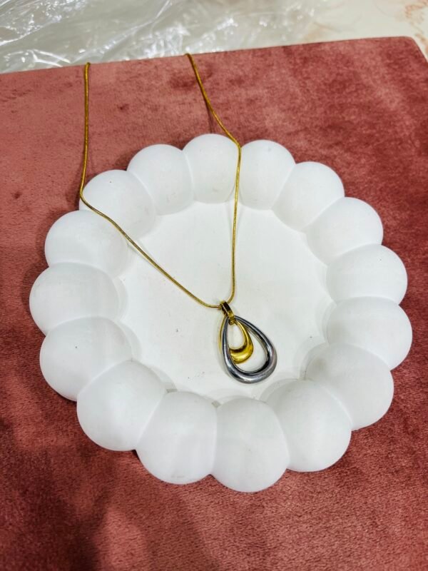 Gold&Silver Pendent Chain