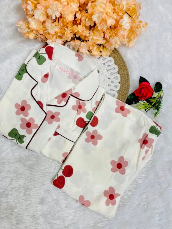 Red flower Pajama